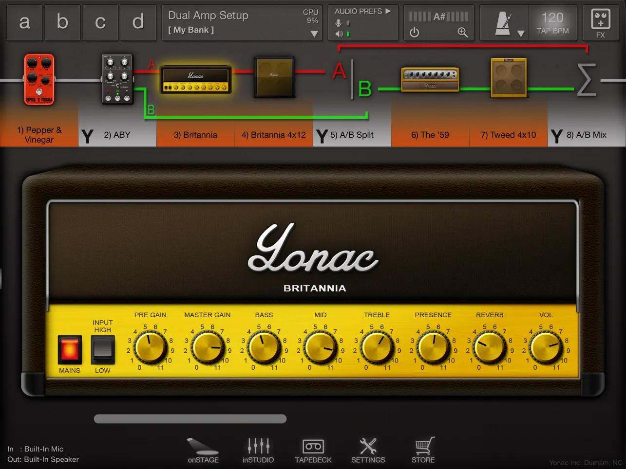 ToneStack Go by Yonac Inc.