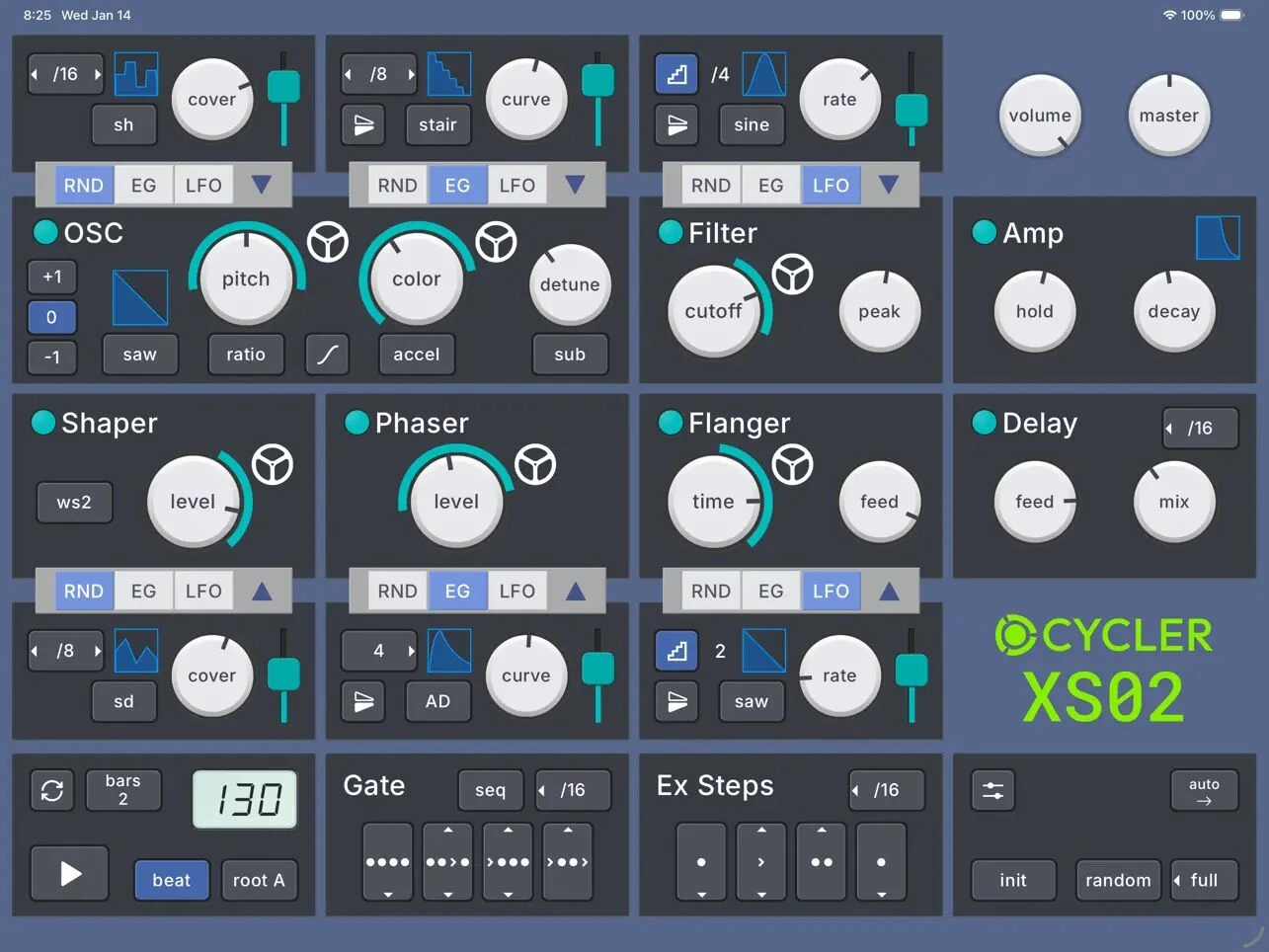 Cycler XS02 by Genya Hirose Screenshot