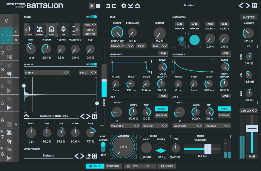 Unfiltered Audio's Battalion Drum Machine Lands on iOS: A Hybrid Powerhouse for Mobile Beatmakers