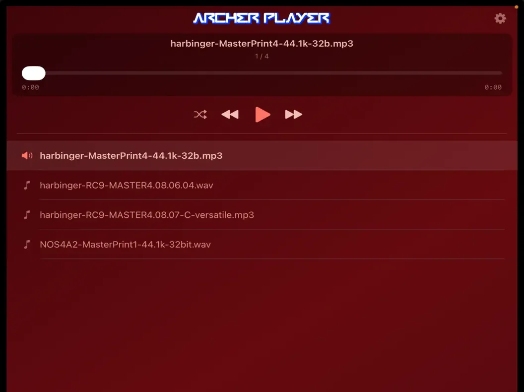 ArchersPlayer by Nicholas McLaren