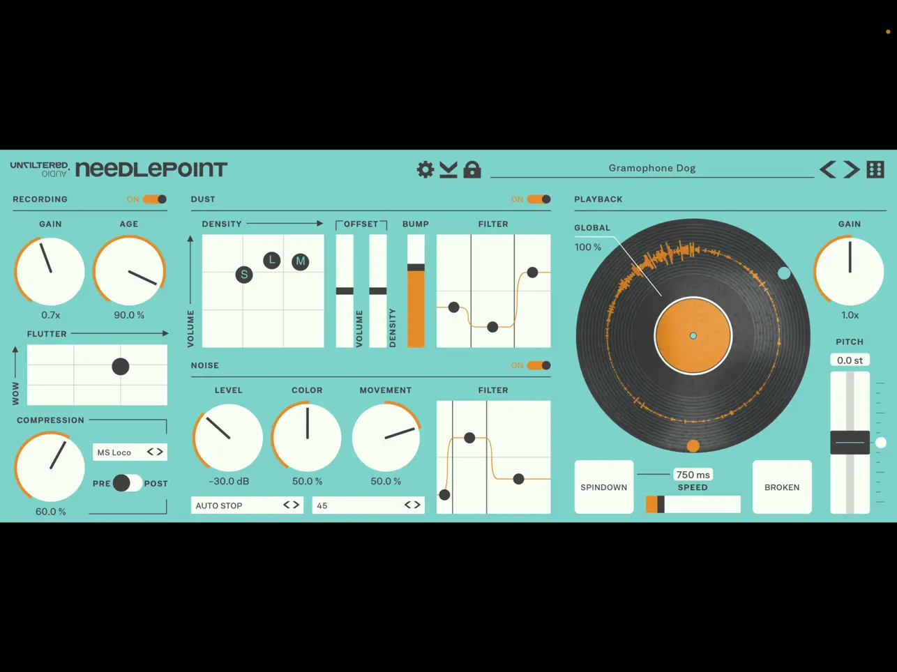 Needlepoint - Vinyl Simulator by Unfiltered Audio