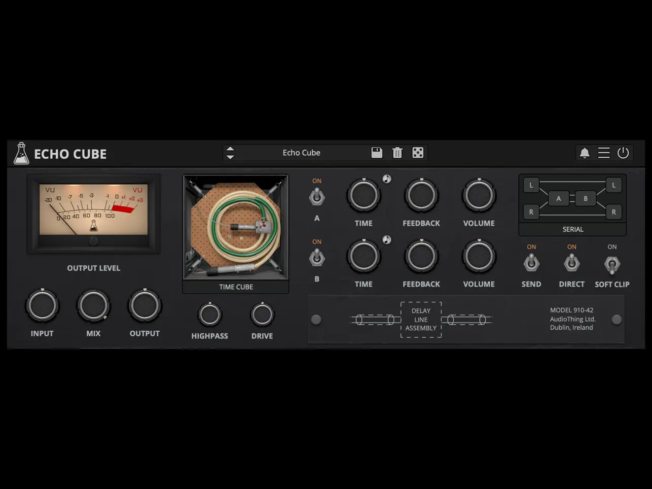 Echo Cube - Acoustic Delay by AudioThing