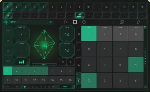 Prism MIDI Sequencer by Tyler Quatraro