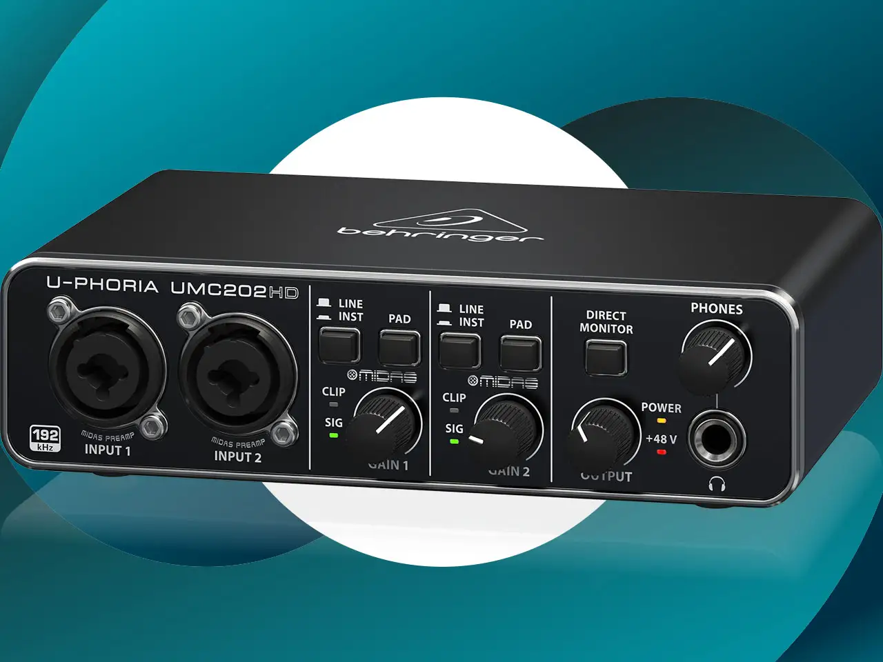 Behringer U-Phoria UMC202HD