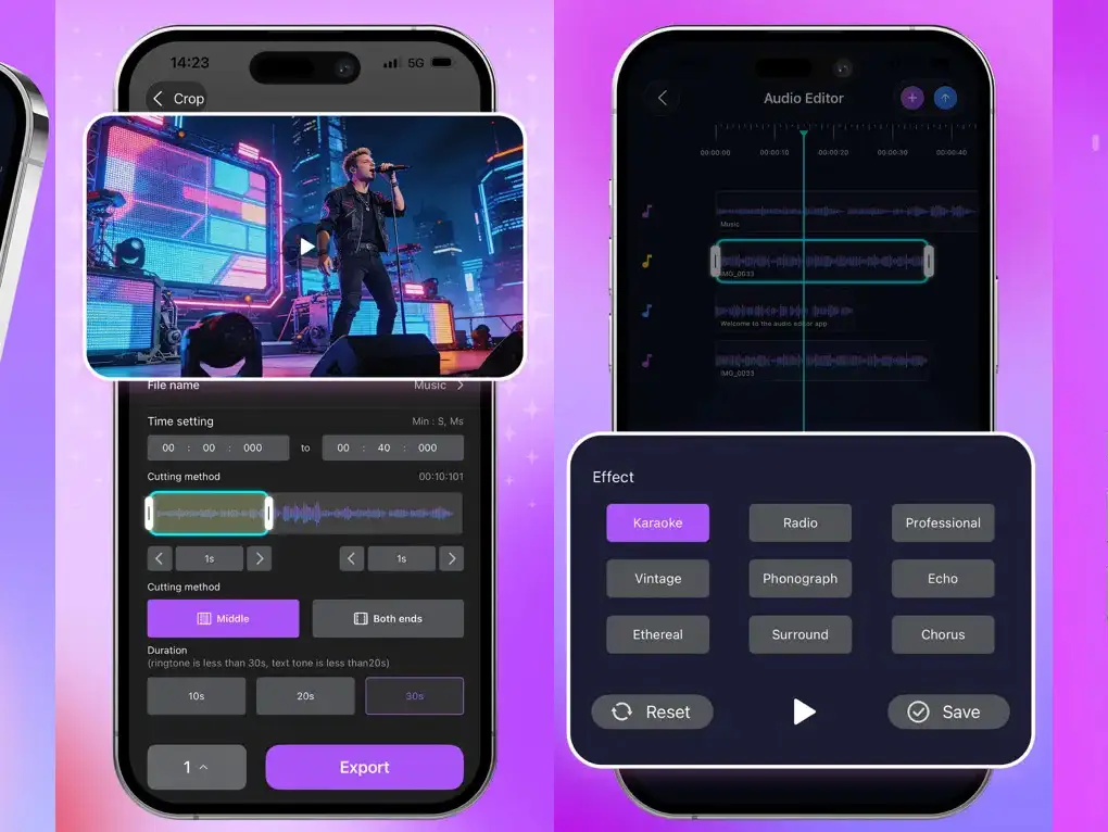 ReAudio- Audio Editor & Mixer by Goujie Tech