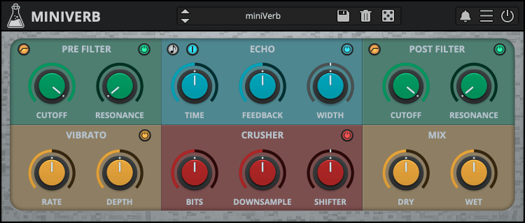 miniVerb by AudioThing screenshot