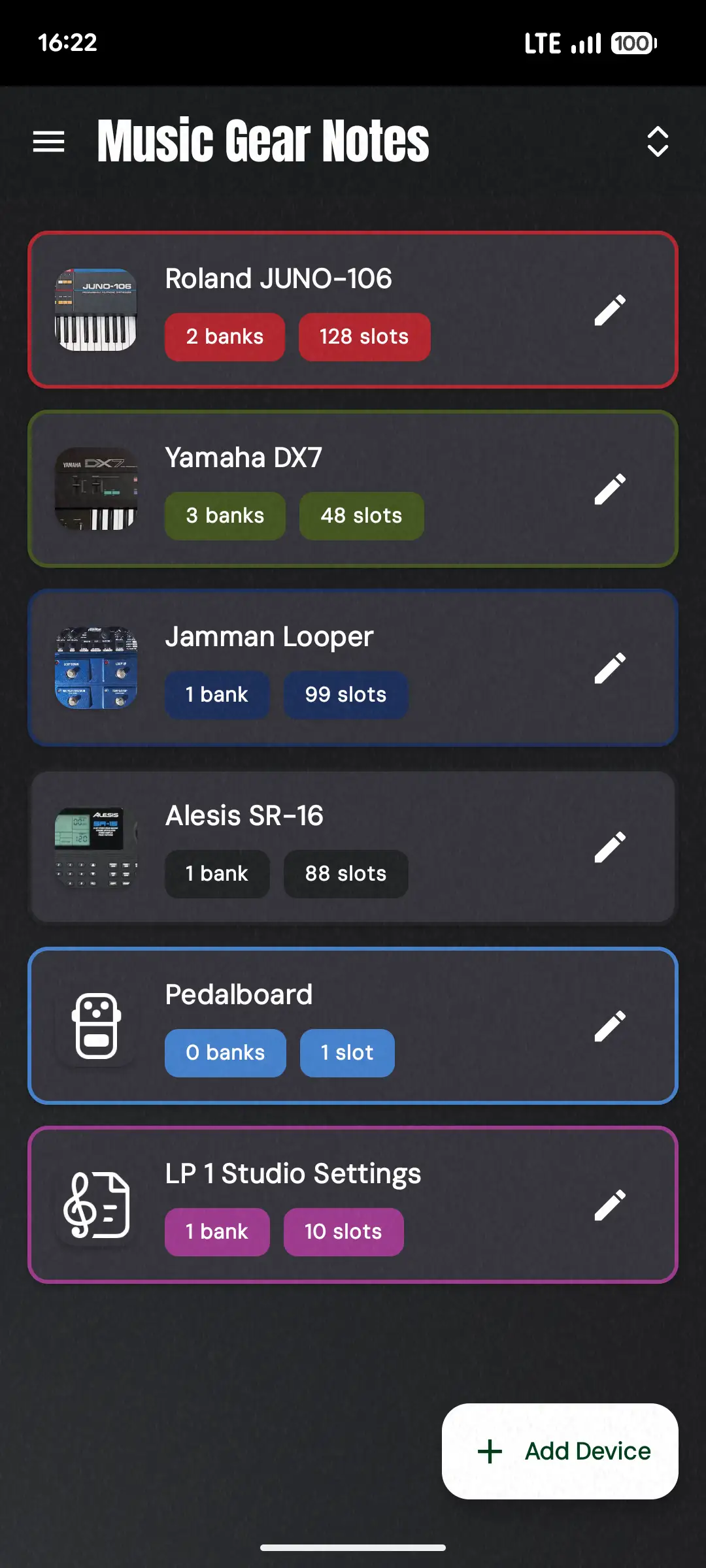 Music Gear Notes by Roger Ribas