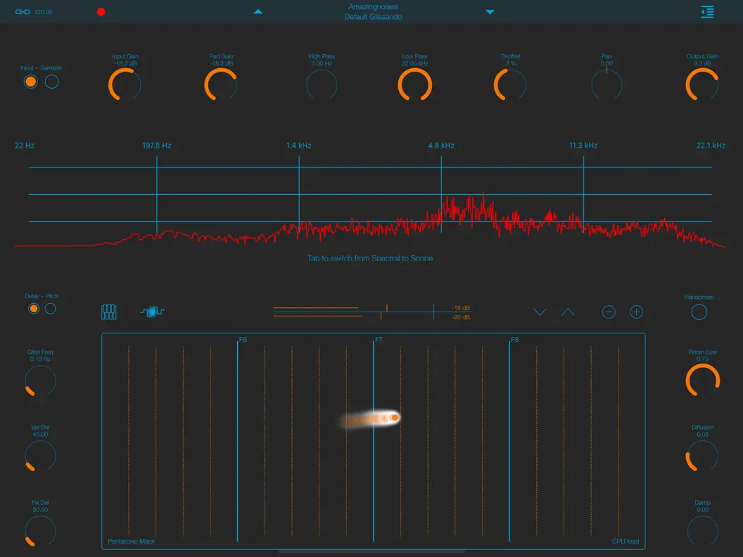 GliderVerb by Amazing Noises Apps