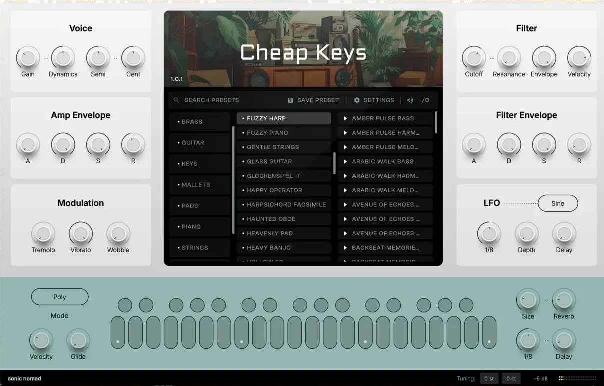 Cheap Keys - AUv3 Retro Synth