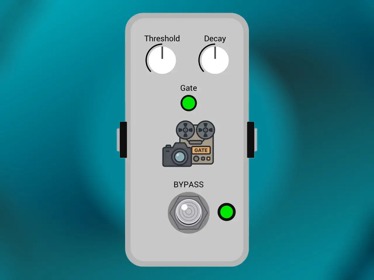 Noise Gate Pedal by Rafael Guilherme Bertholdo
