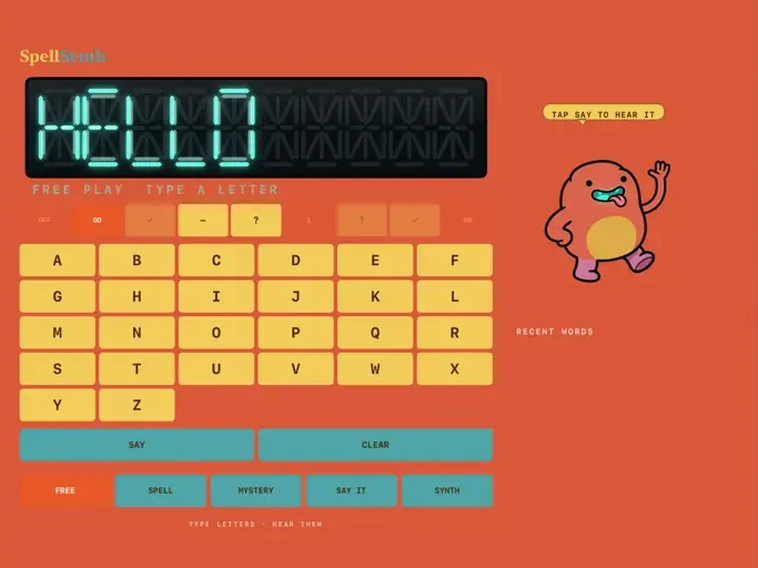 SpellSynth by Chih Han Lin Screenshot
