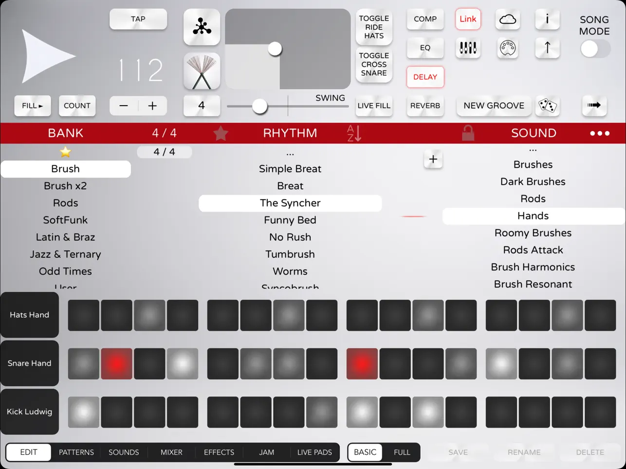 Soft Drummer by Lumbeat: Screenshot