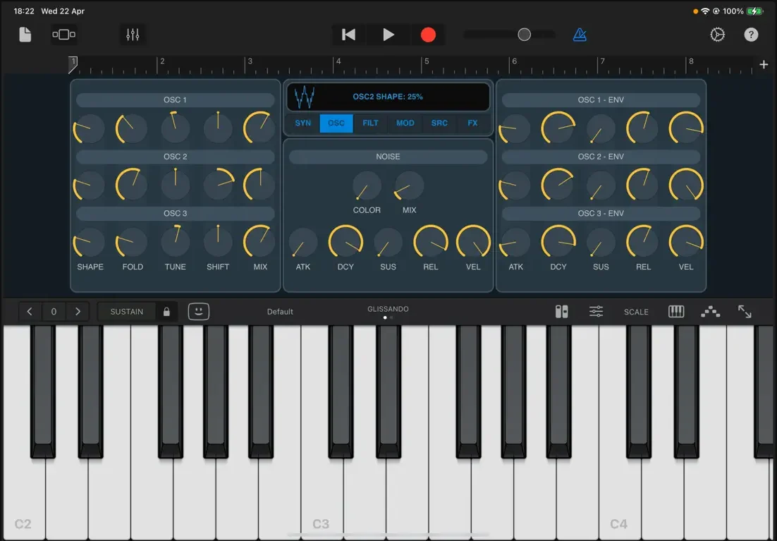 ANALOGy8 by Rob Jackson Music Screenshot