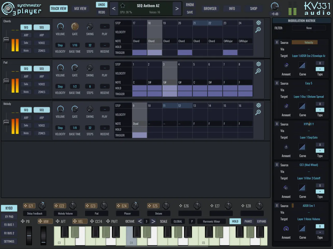 SynthMaster 3 Player for iOS