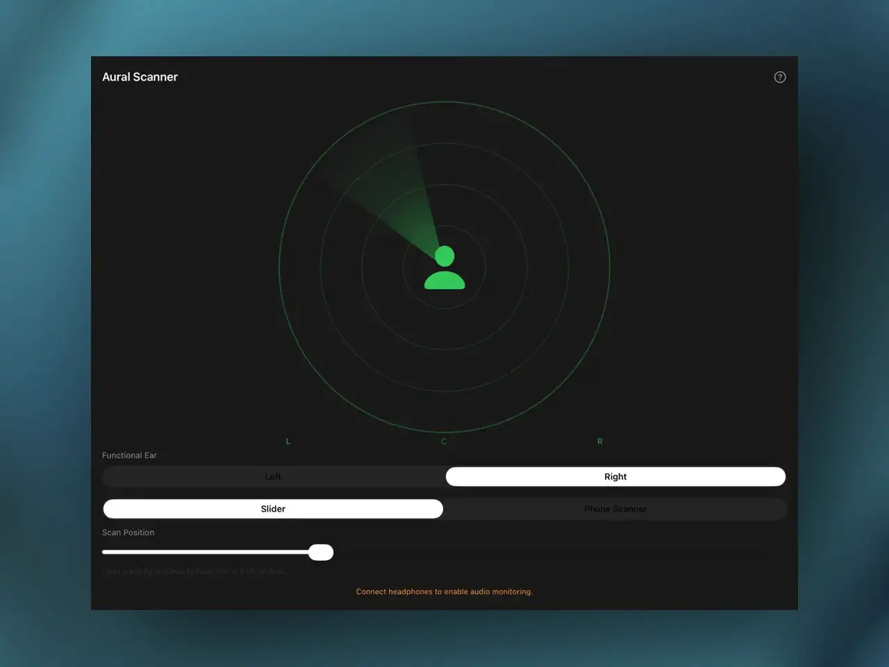 Aural Scanner Screenshot