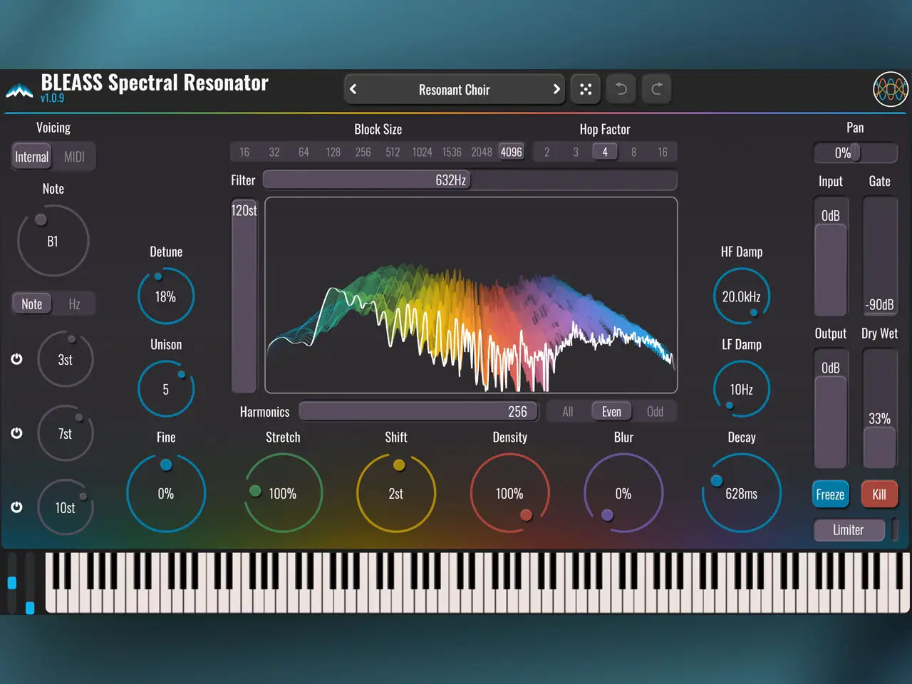BLEASS Spectral Resonator: The Ultimate Spectral Sound Design Tool for iOS