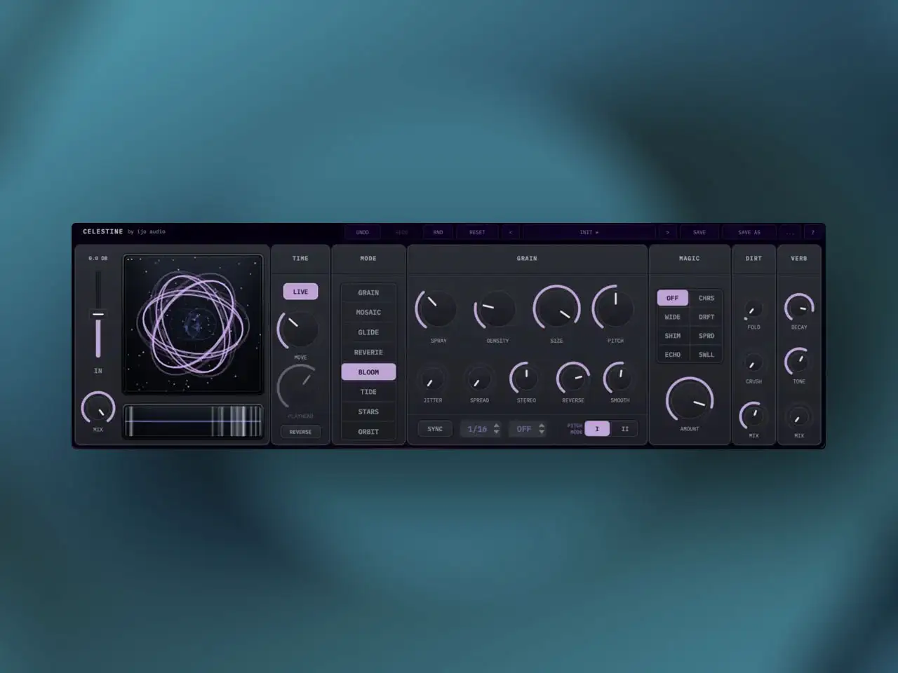 Celestine Granular FX by Ian Johnston Screenshot
