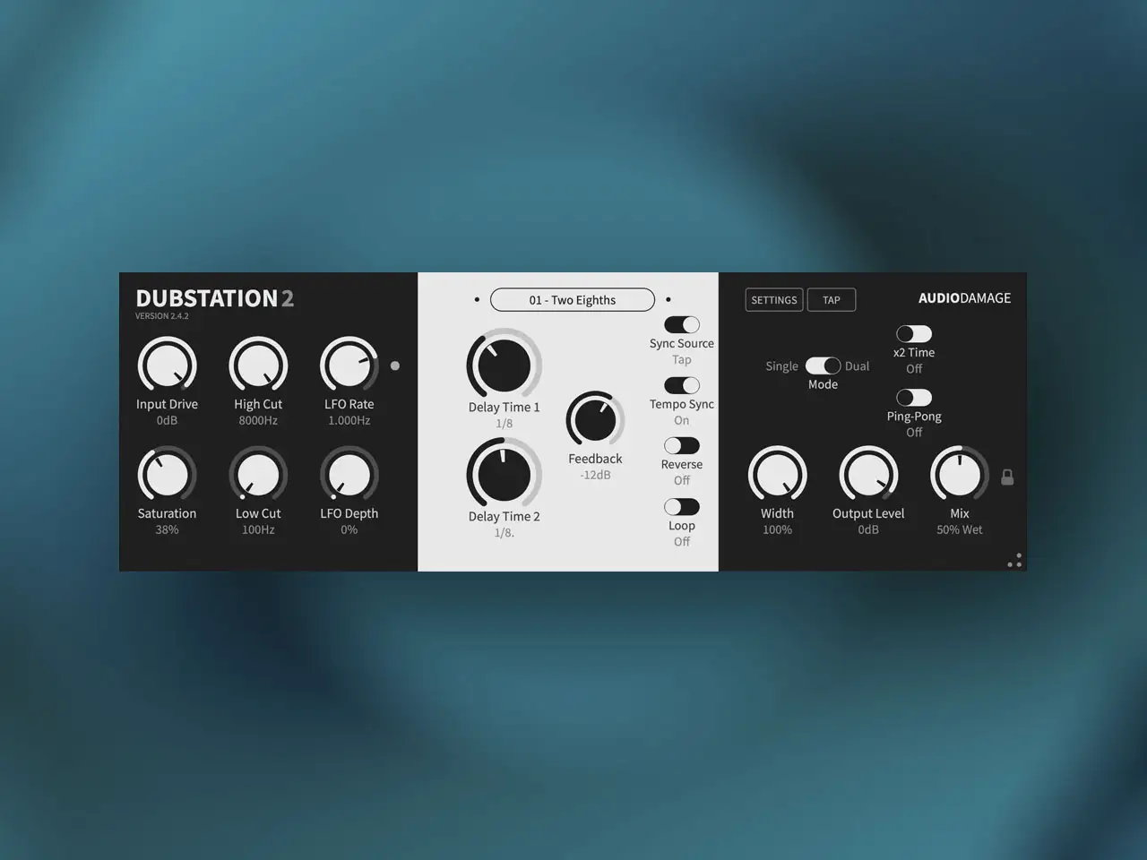 Audio Damage Dubstation v2.4screenshot