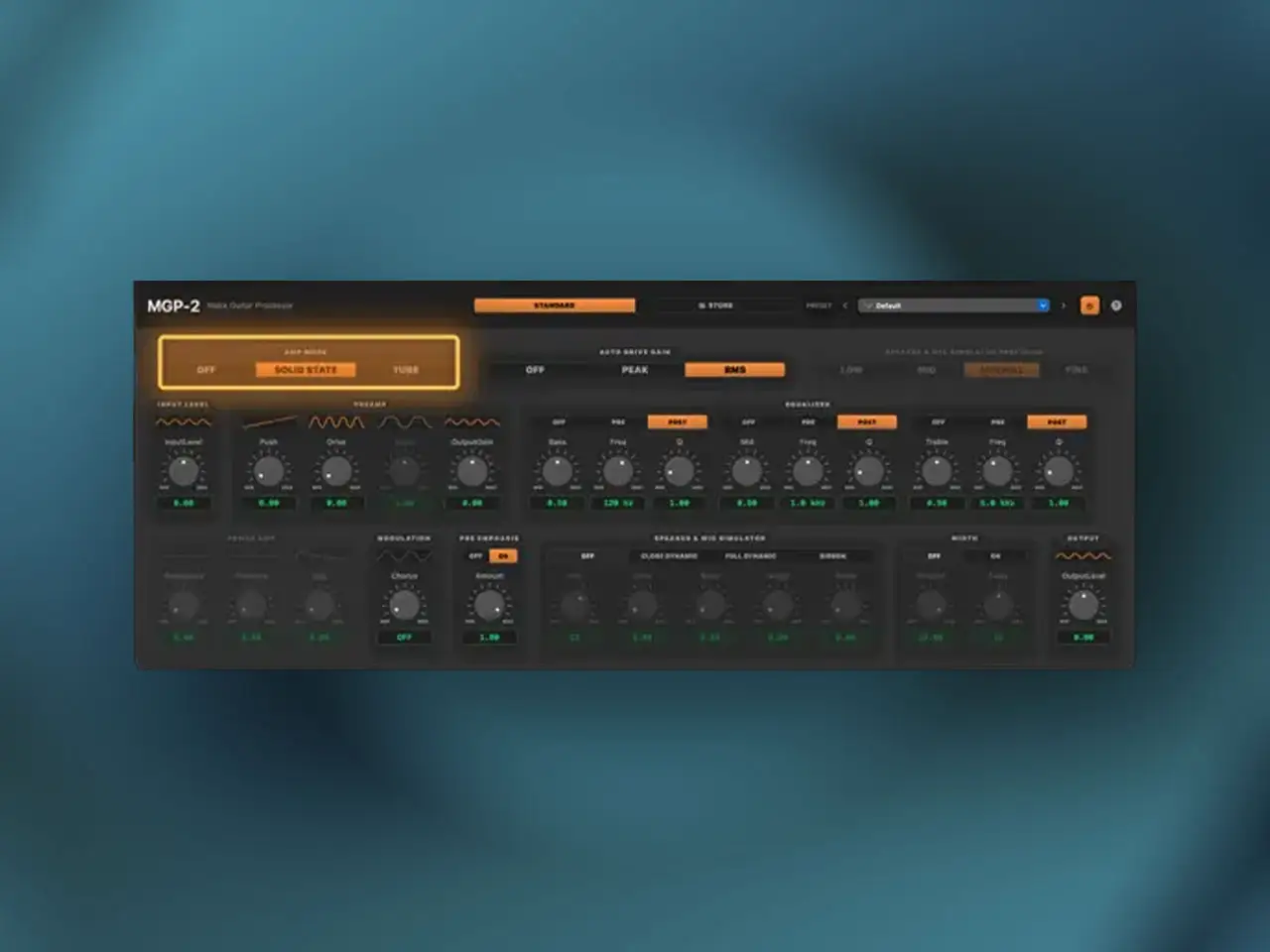 MGP-2 Makk Guitar Processor: The Pro Digital-Native Amp Sim for iOS
