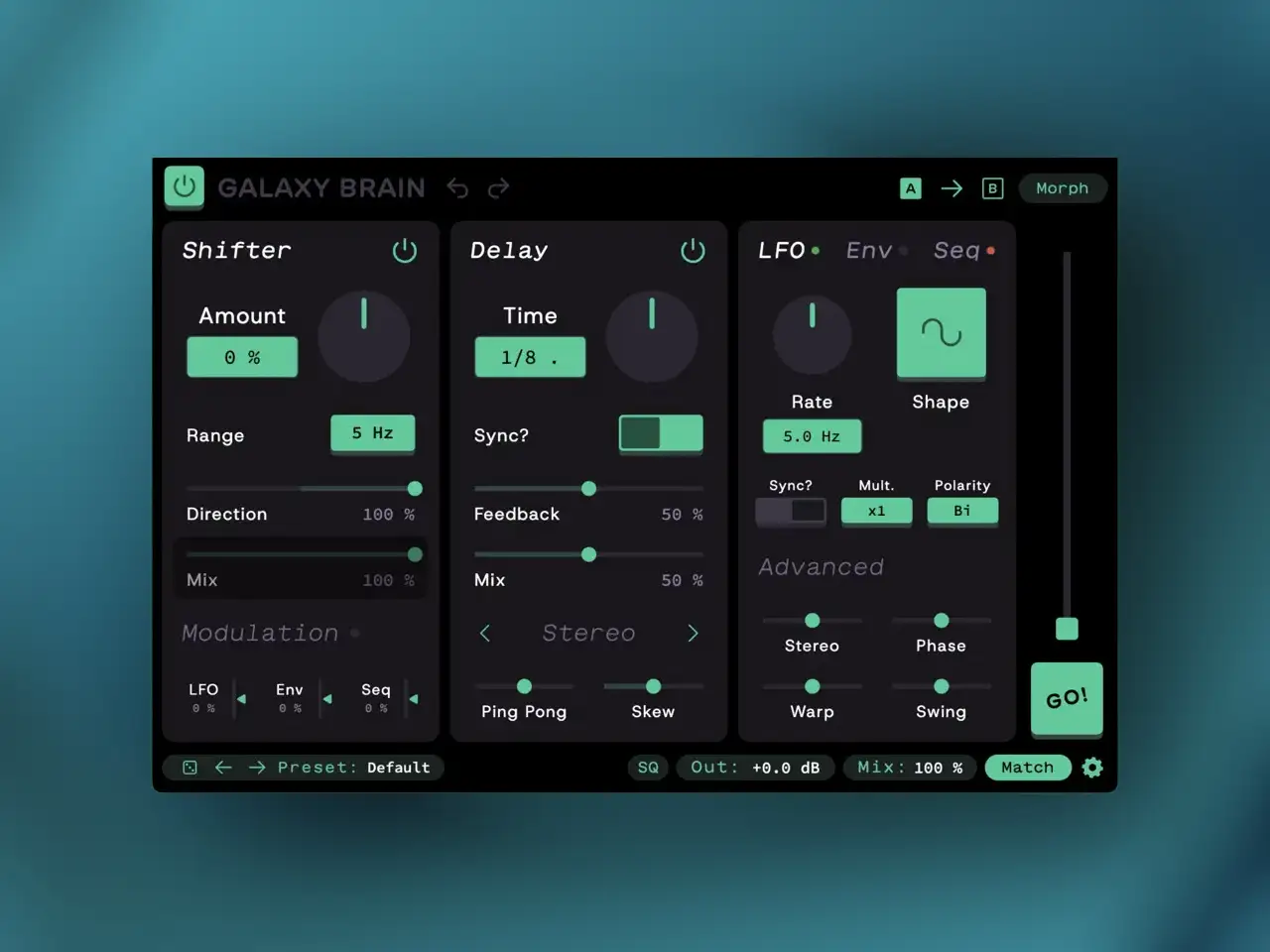 Galaxy Brain 2 by Sketch Audio Screenshot