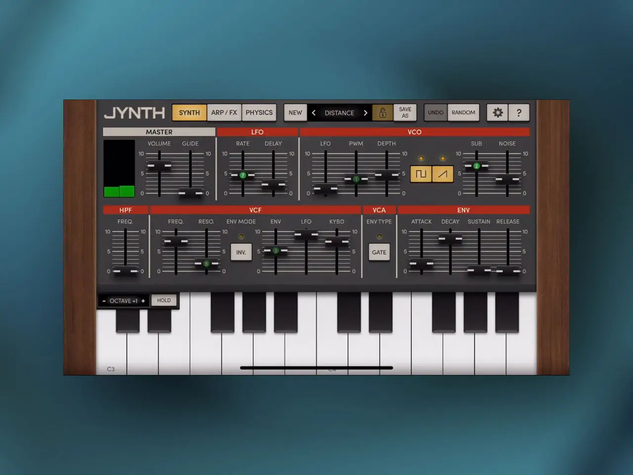 Jynth - Physics Analog Synth by Fingerlab