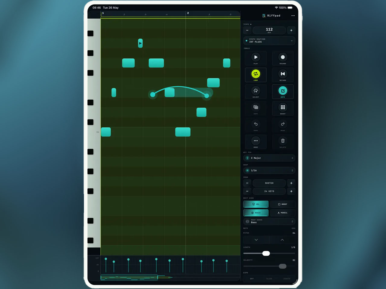 Riffpad by Paul Glenn Vernon